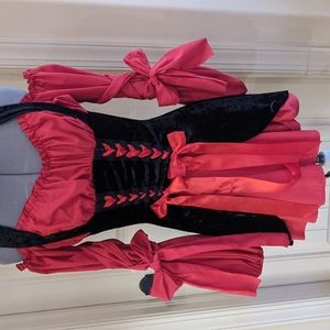 Pirate costume with boots